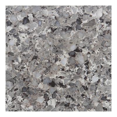 China Modern Artificial Quartz Shower Tray Trender Gray Artificial Stone Liters Stone Slab For Countertop Floor Wall for sale