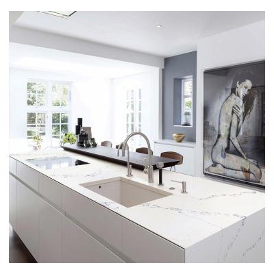 China Modern Countertop Kitchen or Bath Sink in Solid Exterior Quartz Stone for sale