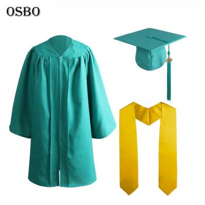 China Gruaduation Dress Customize Cheap Kids Graduation Dress Model High Quality Green Kids Green Dresses for sale