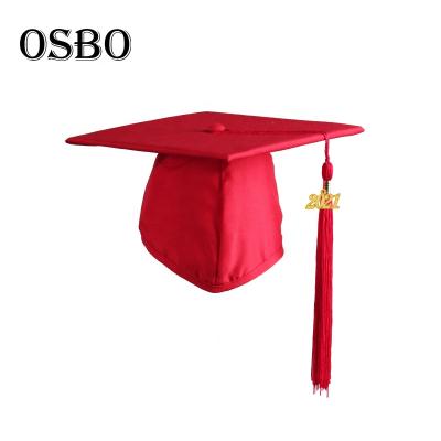 China School Different Color High Quality Hat For Graduation for sale