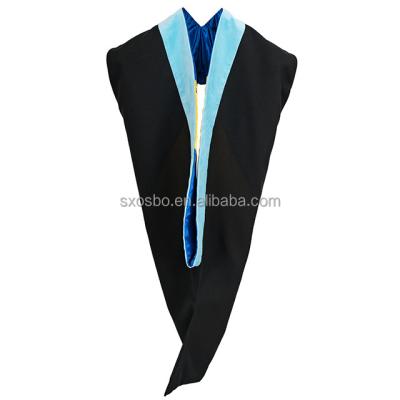 China Wholesale High Quality Custom College College School Custom Graduation Hood And Accessories for sale