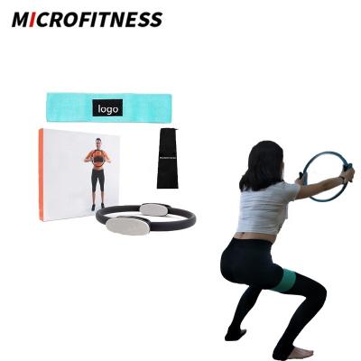 China Wholesale Yoga Exercise Pilates Ring Circle and Hip Bands for Yoga Fitness Workout for sale