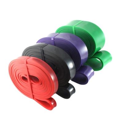 China Strength Exercise Bands Colorful Latex Resistance Pull Up Loop Bands For Fitness Exercise for sale