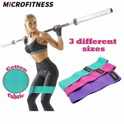 China Custom Resistance Exercise Band Workout Band Hip Circle Deep Squat Band 3 Set for sale