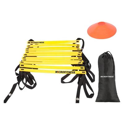 China High Quality Outdoor Exercising Adjustable Football Speed ​​Agility Drill Ladder And Cones Speed ​​Training for sale