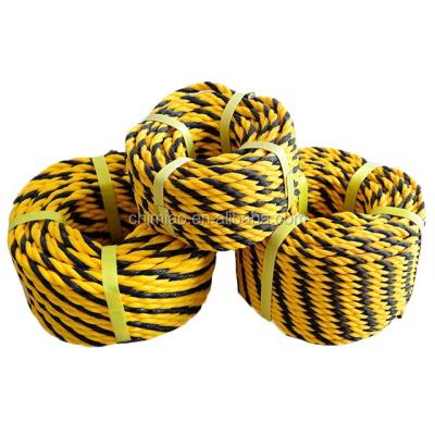 China Hot Sale High Tenacity 3 Strand Polypropylene Tiger Rope For Sale for sale