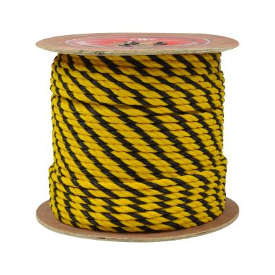 China High Quality Twisted Plastic Rope Polyethylene Packing Fishing Rope High Tenacity for sale