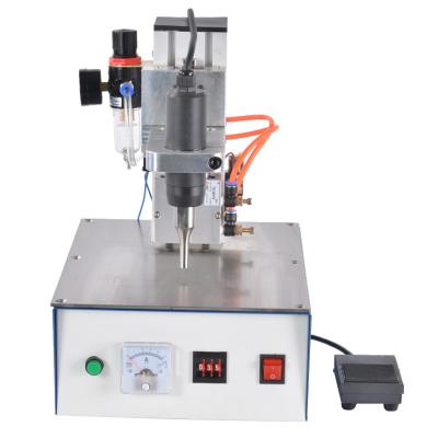 China Portable Semi-automatic Ultrasonic Welding Mask Welding Earloop Spot Welding Machine for sale