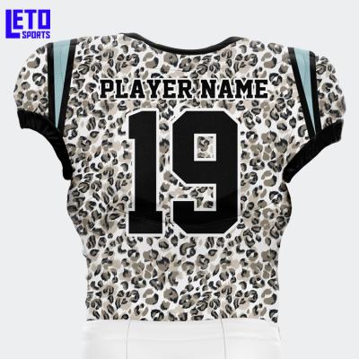 China Custom Sublimation American Football Wear Designer American Bully Football Antibacterial Jersey for sale