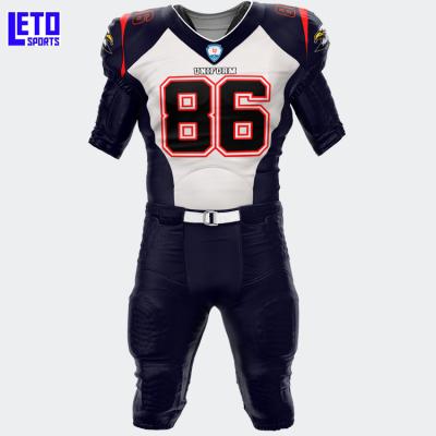 China Antibacterial Custom Youth American Football Wear American Football Uniform for sale