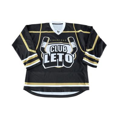 China TANK TOP Hot Sale Sublimated Sportswear Team Ice Hockey Jerseys Custom Cheap for sale