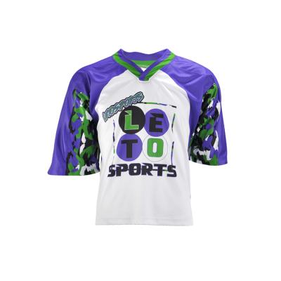 China 100% Nti-Bacterial Breathable Polyester Lacrosse Wears for sale