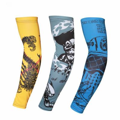 China UV Arm Sleeve Sublimation Printing Youth Protection Compression Arm Sleeve for sale