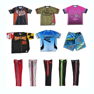 China Breathable Custom Your Own Brand 9U Jersey Travel Baseball Uniforms Tball Baseball Apparel for sale