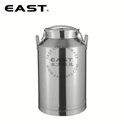 China Stainless Steel Storage Barrels Storage Container With Seal Cover 107107 for sale