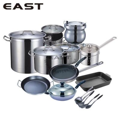 China Professional Cookware Kitchen Tableware Equipment Restaurant Supplier Restaurant/Hotel/Home Soup Set and Stock Pots for Food Equipment for sale