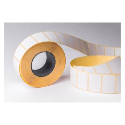 China Self Adhesive Heat Sensitive Manufacturer Thermal Paper Roll 70*50 Logo Packaging Label Sticker For Products for sale