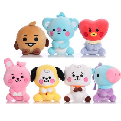 China BT21s Plush Toys 20CM PP Cotton Kpop Goods Bangtan Boys Super Soft High Quality Plush Stuffed Doll for sale