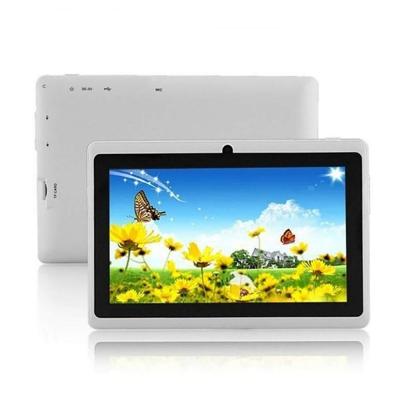 China Bulk Wholesale Android Tablet 7 inch Allwinner A33 ROM 4GB Android Tablet Q88 7