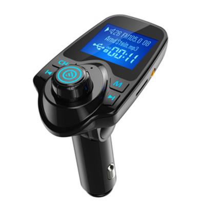 China T11 Dual USB Charger BT Fm Transmitter Wireless FM Modulator Car Mp3 Player Hands Free Car Kit A2DP Dual USB Charger For Phone for sale