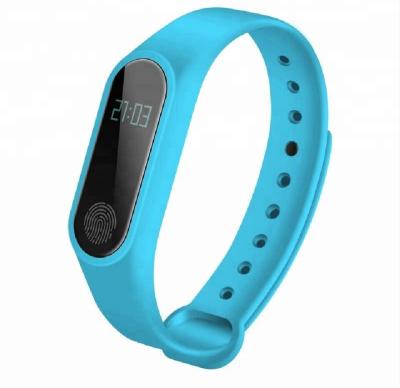 China Best Quality Smart Touch Screen M2 Smart Wrist Band Heart Rate Pedometer Sport Bracelet Alarm Watch for IOS Android for Men Women Kids for sale