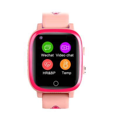 China GPS Navigation T5S 4G Kids Smartwatch Kids Smartwatch Visual Waterproof Heart Rate Monitor Clock Body Temperature Body Temperature for sale