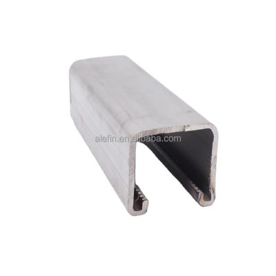 China Steel fixing lip channel c section galvanized roof purlinsSteel C Channel Jumbo Roll Forming Technology for sale