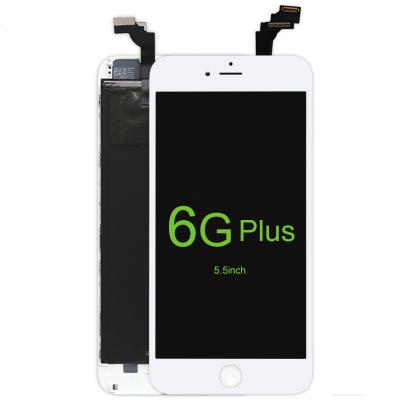 Κίνα IPhone 6 συν το μαύρο φως οθόνης Iphone LCD με τη μετριασμένη κάλυψη γυαλιού προς πώληση