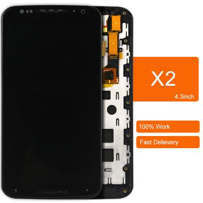 China Black  5.1 Inch Cell Phone LCD Screens For Motorola Moto X2 LCD Display Replacement for sale