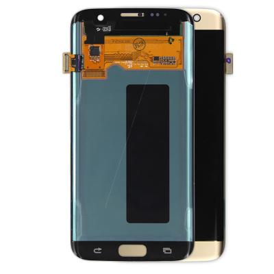 China Samsung Galaxy S7 edge OLED display SM-G935 Display Touch Screen For Galaxy S7 edge LCD GOLD color for sale