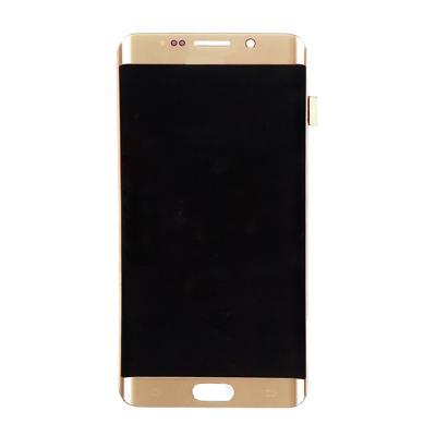 China Anzeige SM-G925 des Randes OLED des Samsung Galaxy S6 Anzeigen-Touch Screen für LCD-GOLDfarbe ursprünglicher LCD Rand der Galaxie S6 zu verkaufen