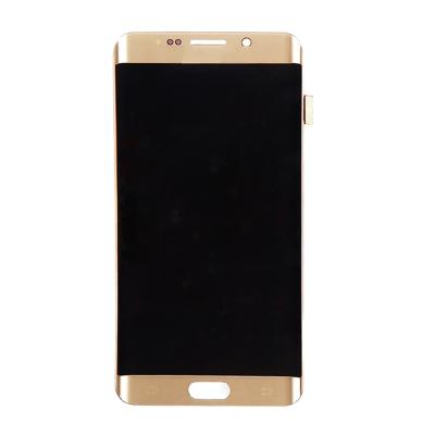 China Rand des Samsung Galaxy S6 PLUS OLED-Anzeige SM-G928 Anzeigen-Touch Screen für Rand + LCD-Bildschirm der Galaxie-S6 GOLDfarbe zu verkaufen