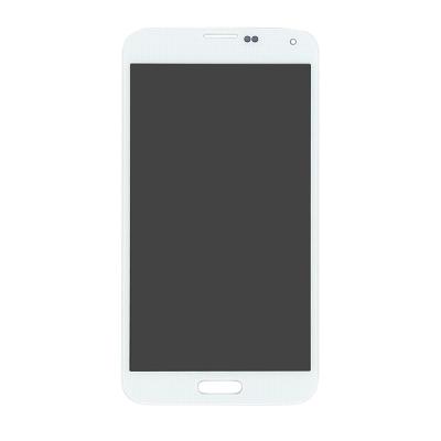 China Anzeigen-Touch Screen des Samsung Galaxy-S5 I9600 G900F/M/A/P/T/V AMOLED für LCD-Bildschirm-Weißfarbe der Galaxie-S5 zu verkaufen