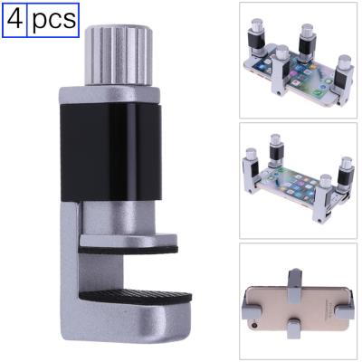 중국 조정가능한 고무 LCD 스크린 클립 정착물 잠금 죔쇠 4개 부품 전화 수선 연장 모음 판매용