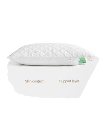 China Best Price Comfyair Import100% Polyester Fiber Magnetic Pillow For Anti-allergic Antibacterial Soft Pillow Can Be Washed for sale