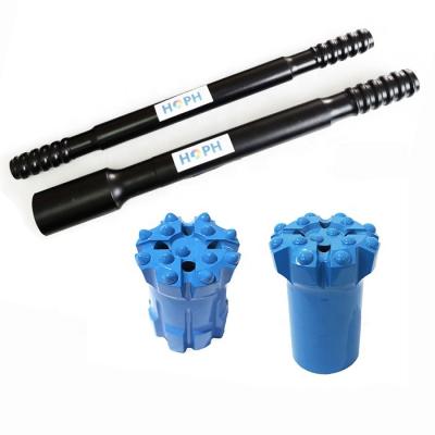 China Well Mining Hammer Thread Top Drill Rod R25 R38 T38 T45 T51 GT60 For Mining, Quarry, Tunnel for sale