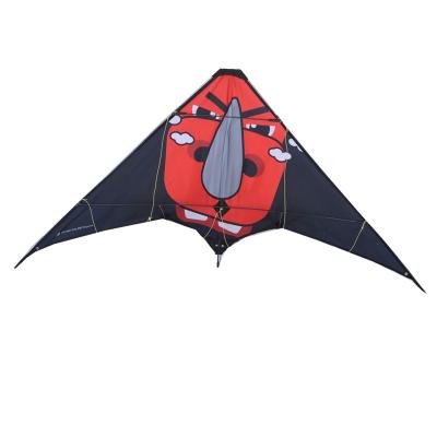 China Promotional Line Customized Advertisement Double Stunt Polyester Kites for sale