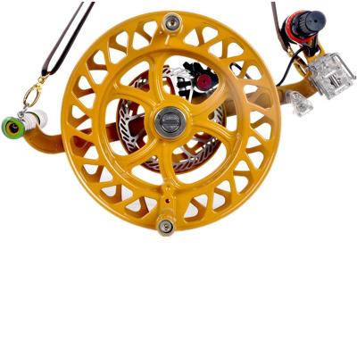 China Magnesium Alloy 32cm Magnesium Alloy Kite Reel Wheel String Spool for sale