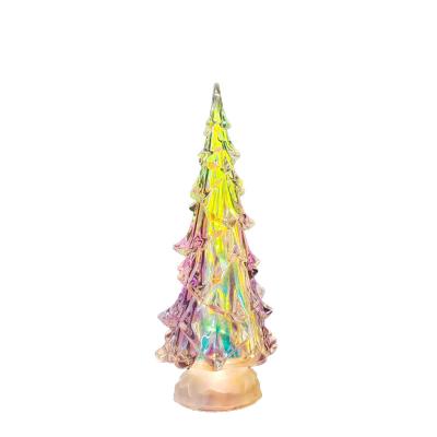 China Wholesale Plastic Factory LED Acrylic Christmas Tree Decoration Lights for sale