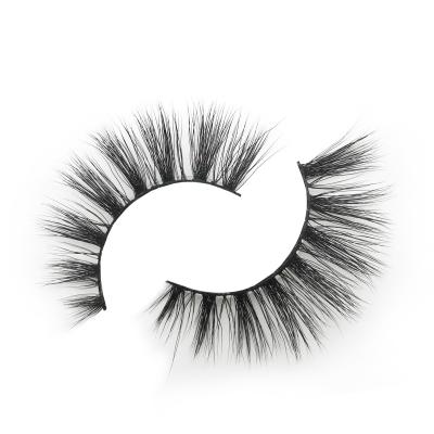 China Full Volume 100% Handmade Profesional Handmade Faux Mink Party Eyelashes Individual Lashes for sale