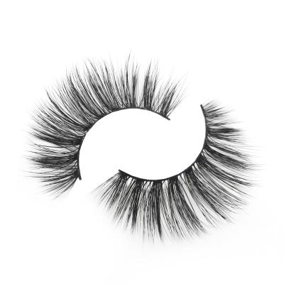 China Wholesale Full Volume False Lashes Private Label Packaging 3D Handmade Lashes Synthetic Mink Eyelashes Artificial Eyelashes for sale