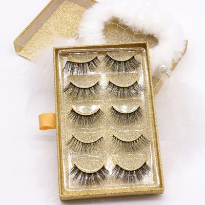 China 100% Natural Siberian Mink Fur Eyelashes Super Long 3D Long Eyelashes With Private Label Packaging for sale