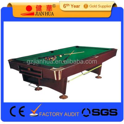 China New model wood hot sell billiard table for sale