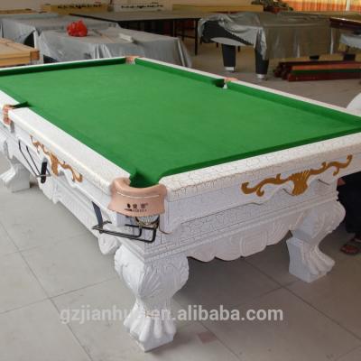 China Billiard rubber solid wood manual-cutting table for sale for sale