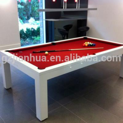 China 7ft 8ft 9ft Pool Table Leather Dining Table for sale