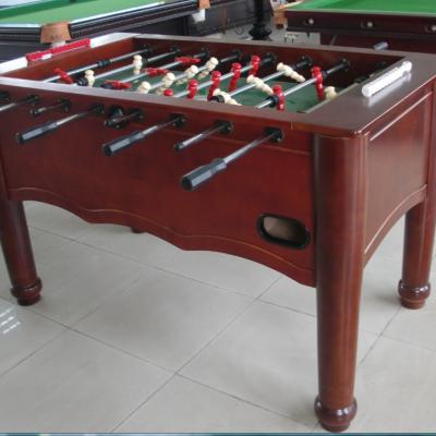 China Indoor Wholesale Football Table And Customized Solid Wood Football Table for sale