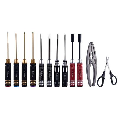 China Hot Stell Rc Hobby 12 in 1 RC Car Tool Kit Screwdriver Set RC Tool Kit for sale