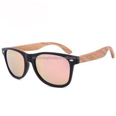 China 2021 handmade polarized UV bamboo sunglasses high fashion bamboo wooden sunglasses fashion sunglasses 400 for sale