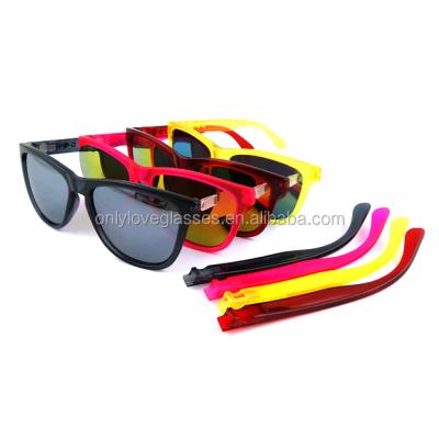 China Fashion Sunglasses Custom Logo Interchangeable Arm Promotion Sunglasses for sale