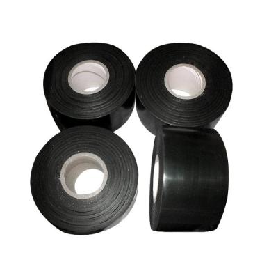 China Butyl Rubber Underground Pipeline Wrapping Tape Black 100mm for sale